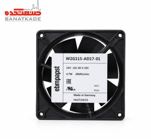 FAN MFR:EBMPAPST TYPE:W2G115 AD17-01